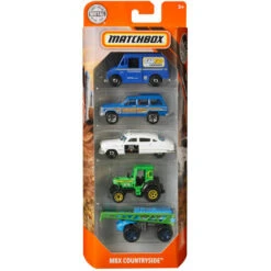 Playset Di Veicoli Mattel Matchbox 5 Pezzi 10 Playset Di Veicoli Mattel Matchbox 5 Pezzi -Cibi per gatti Italia 93861092 4