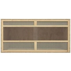 Nova Terrario In Legno Multistrato Per Piccoli Animali Varie Dimensioni Dimensioni: 100 X 47 X 47 Cm -Cibi per gatti Italia 94024189 2