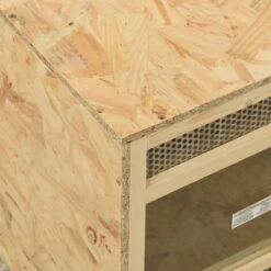 Nova Terrario In Legno Multistrato Per Piccoli Animali Varie Dimensioni Dimensioni: 100 X 47 X 47 Cm -Cibi per gatti Italia 94024189 5