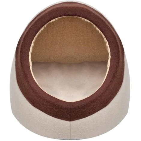 Nova Cuccia Calda Di Pile Per Gatti Beige E Marrone Varie Dimensioni Dimensioni: M 4 Nova Cuccia Calda Di Pile Per Gatti Beige E Marrone Varie Dimensioni Dimensioni: M - immagine 2