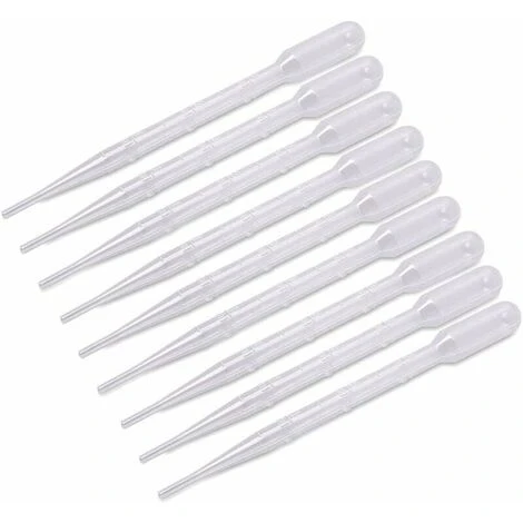 Pipette Di Trasferimento In Plastica, 3 Ml, 40 Pezzi 3 Pipette Di Trasferimento In Plastica, 3 Ml, 40 Pezzi