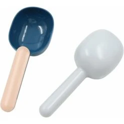 Pala Per Alimenti Per Animali Domestici - Pala Per Cibo Cani Maniglia Per Animali Domestici Con Clip Sotto Cane Gatto Libro Pala Cucchiaio Da Cucina 2 Pezzi (indaco+polvere, Grigio Verde) 10 Pala Per Alimenti Per Animali Domestici - Pala Per Cibo Cani Maniglia Per Animali Domestici Con Clip Sotto Cane Gatto Libro Pala Cucchiaio Da Cucina 2 Pezzi (indaco+polvere, Grigio Verde) -Cibi per gatti Italia 94290887 4
