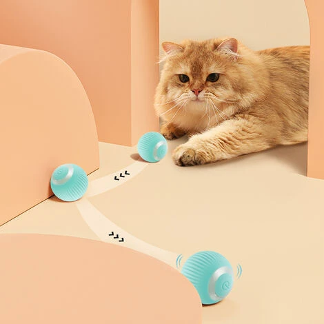 Giocattolo Interattivo Con Palla Per Gatti, Giocattolo Per Animali Domestici Con Ricarica USB Intelligente Per Interni Con Movimento Automatico Intelligente Con Luce, Regalo Divertente Per Gattino 5 Giocattolo Interattivo Con Palla Per Gatti, Giocattolo Per Animali Domestici Con Ricarica USB Intelligente Per Interni Con Movimento Automatico Intelligente Con Luce, Regalo Divertente Per Gattino - immagine 3