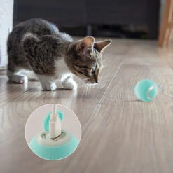 Giocattolo Interattivo Con Palla Per Gatti, Giocattolo Per Animali Domestici Con Ricarica USB Intelligente Per Interni Con Movimento Automatico Intelligente Con Luce, Regalo Divertente Per Gattino 10 Giocattolo Interattivo Con Palla Per Gatti, Giocattolo Per Animali Domestici Con Ricarica USB Intelligente Per Interni Con Movimento Automatico Intelligente Con Luce, Regalo Divertente Per Gattino -Cibi per gatti Italia 94291449 4