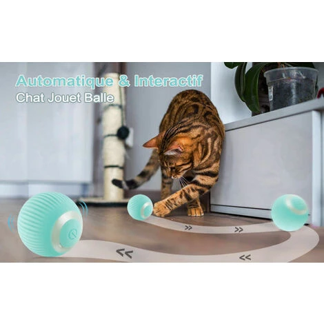 Giocattolo Interattivo Con Palla Per Gatti, Giocattolo Per Animali Domestici Con Ricarica USB Intelligente Per Interni Con Movimento Automatico Intelligente Con Luce, Regalo Divertente Per Gattino 7 Giocattolo Interattivo Con Palla Per Gatti, Giocattolo Per Animali Domestici Con Ricarica USB Intelligente Per Interni Con Movimento Automatico Intelligente Con Luce, Regalo Divertente Per Gattino - immagine 5