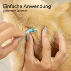 Pinzette A Gancio Per Zecche, Confezione Da 3 Per Zecche Di Tutte Le Dimensioni Rimozione Sicura E Delicata Delle Zecche In Pochissimo Tempo (blu) 11 Pinzette A Gancio Per Zecche, Confezione Da 3 Per Zecche Di Tutte Le Dimensioni Rimozione Sicura E Delicata Delle Zecche In Pochissimo Tempo (blu) -Cibi per gatti Italia 94293329 5