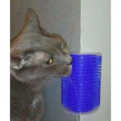 Confezione Da 2 Spazzole Per Massaggi Per Animali Domestici, Strumento Perfetto Per Gatti A Pelo Lungo E Corto, Toelettatore Per Gatti Con Erba Gatta -Cibi per gatti Italia 94294490 3