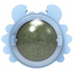 3 Pezzi Palla Di Erba Gatta Con Coperchio, Rotazione A 360 °, Palla Da Parete Di Erba Gatta, Giocattolo Di Erba Gatta, Giocattolo Per Gatti, Palla Di Erba Gatta