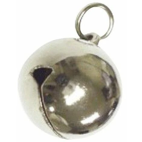 Wolfpack Sonaglio Nichelato 13 Mm. (Sacchetto 100 Unità) 3 Wolfpack Sonaglio Nichelato 13 Mm. (Sacchetto 100 Unità)