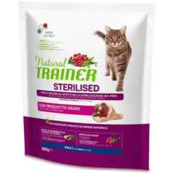 Trainer Natural Per Gatto Adult Sterilised Con Prosciutto Crudo 300g
