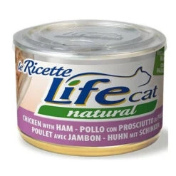 LifeCat Natural Le Ricette Per Gatto Da 150 gr Pollo Con Prosciutto Di Pollo -Cibi per gatti Italia 9531669 2