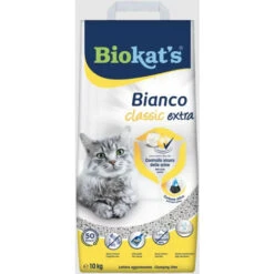 Lettiera Biokat's Bianco Extra Classic Da 10 Kg