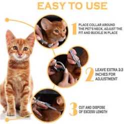 Collari Antipulci Da 38 Cm Per Gatti, Collari Contro Parassiti Regolabili E Impermeabili 10 Collari Antipulci Da 38 Cm Per Gatti, Collari Contro Parassiti Regolabili E Impermeabili -Cibi per gatti Italia 95467607 4