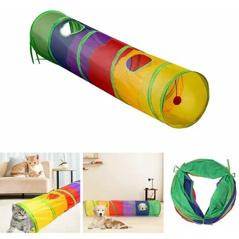 Tunnel Per Gatti A 2 Vie Giocattolo Per Gatti Tunnel Raschel Tunnel Di Gioco Tunnel Pieghevole 3 Tunnel Per Gatti A 2 Vie Giocattolo Per Gatti Tunnel Raschel Tunnel Di Gioco Tunnel Pieghevole