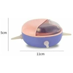 Alimentatore Per Capezzoli Per Animali Domestici 180 Ml Coperchio Protettivo Dispositivo Per Allattamento In Silicone (viola) -Cibi per gatti Italia 95788917 5
