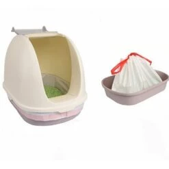 Sacchetti Per Lettiera Per Gatti, Confezione Da 10, Fodera Per Animali Domestici Con Coulisse (confezione Da 10 Grandi) 9 Sacchetti Per Lettiera Per Gatti, Confezione Da 10, Fodera Per Animali Domestici Con Coulisse (confezione Da 10 Grandi) -Cibi per gatti Italia 96236652 3