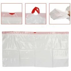 Sacchetti Per Lettiera Per Gatti, Confezione Da 10, Fodera Per Animali Domestici Con Coulisse (confezione Da 10 Grandi) 10 Sacchetti Per Lettiera Per Gatti, Confezione Da 10, Fodera Per Animali Domestici Con Coulisse (confezione Da 10 Grandi) -Cibi per gatti Italia 96236652 4