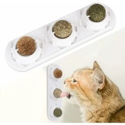 LITZEE Catnip Catnip Toys, Catnip Balls Commestibili, Catnip Sicuro E Sano, Cat Family Chasing Toys, Pulizia Dei Denti, Protezione Dello Stomaco