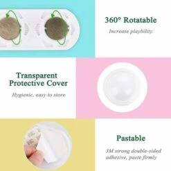 LITZEE Catnip Catnip Toys, Catnip Balls Commestibili, Catnip Sicuro E Sano, Cat Family Chasing Toys, Pulizia Dei Denti, Protezione Dello Stomaco -Cibi per gatti Italia 96300919 3