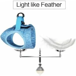 LITZEE Pettorina Per Gatti Pettorina E Guinzaglio Per Gatti Collare Per Gattino Ultraleggero Giacca Da Passeggio Per Gatti Morbida E Confortevole Corsa, A Prova Di Perdite Adatta Per Cuccioli Di Conig -Cibi per gatti Italia 96301117 2