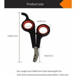 Tagliaunghie Per Cani E Gatti - Per Toelettatura Di Sicurezza E Piccoli Animali (nero E Rosso) 11 Tagliaunghie Per Cani E Gatti - Per Toelettatura Di Sicurezza E Piccoli Animali (nero E Rosso) -Cibi per gatti Italia 96445109 5