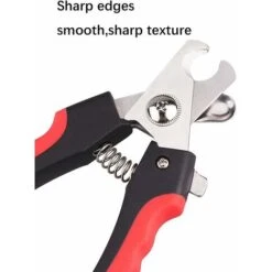 Forbici Professionali Per Artigli Di Cane, Forbici Ergonomiche Per Artigli Di Gatto Di Grandi Dimensioni Con Tagliaunghie Affilato Con Guardia E Set Di Bellezza Per Lima Per Unghie (taglia Grande, Ros -Cibi per gatti Italia 96817808 4