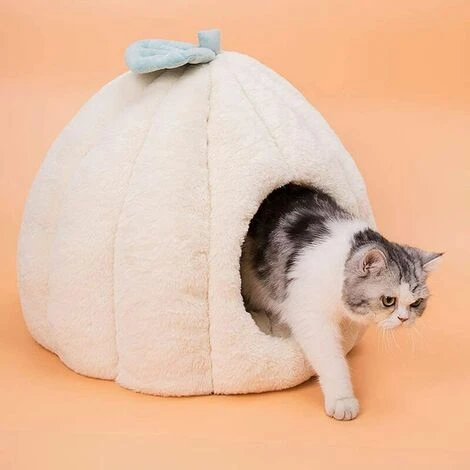 Cane Gatto Cuccia Cuccia Igloo Grotta Cane Gatto Nido Con Cuscino In Flanella Rimovibile Cuccia Per Cani Gatto Di Piccola Taglia Medio Grande (Beige,M: 40X45 CM) 3 Cane Gatto Cuccia Cuccia Igloo Grotta Cane Gatto Nido Con Cuscino In Flanella Rimovibile Cuccia Per Cani Gatto Di Piccola Taglia Medio Grande (Beige,M: 40X45 CM)
