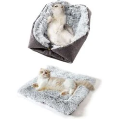 Materasso Per Gatti Comodo Materasso Lenitivo Letto Cane Gatto Inverno Peluche Grande Animale Gattino Gattino A Doppio Uso -Cibi per gatti Italia 97873740 3
