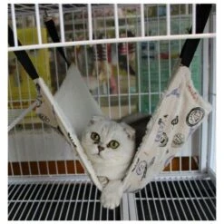 Amaca Gabbia Amaca Per Gatti Letto Sospeso Per Gatti, Furetti, Ratti, Conigli, Cani Di Piccola Taglia O Altri Animali Domestici S 27 27 (Leopardo) 11 Amaca Gabbia Amaca Per Gatti Letto Sospeso Per Gatti, Furetti, Ratti, Conigli, Cani Di Piccola Taglia O Altri Animali Domestici S 27 27 (Leopardo) -Cibi per gatti Italia 98125363 5