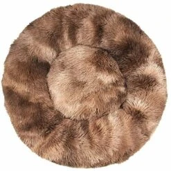 Letto Per Gatti, Soffice Cuscino, Morbido Lavabile Per Cani E Gatti (tie-dye Marrone, 40 Cm), Kueatily