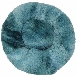 Letto Per Gatti, Soffice Cuscino, Morbido Lavabile Per Cani E Gatti (Tie-Dye Haze Blue, 40 Cm), Kueatily