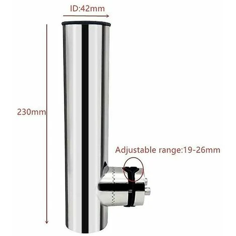 Marine Hardware Portacanna Da Pesca In Acciaio Inossidabile 5 Marine Hardware Portacanna Da Pesca In Acciaio Inossidabile - immagine 3